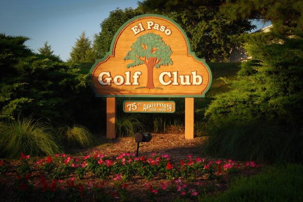75th Anniversary Sign